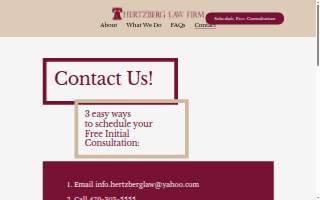Hertzberg Law Firm of Arkansas, P.A.