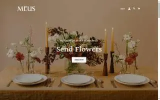 Meus Floral website