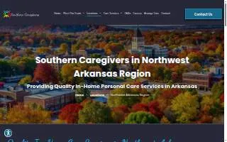 Southern Caregivers of NWA website