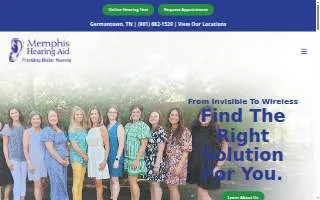Memphis Hearing Aid of Forrest City website