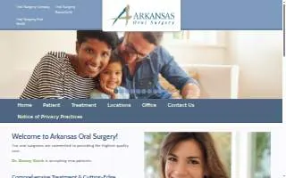 Arkansas Oral Surgery of Fort Smith website