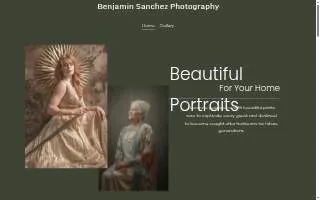 Benjamin Sanchez Photography website