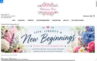 Blossom Box LLC website