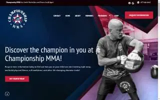 Championship MMA website