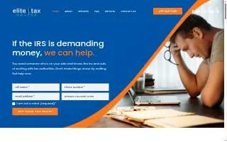 Elite Tax Relief LLC website