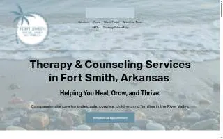Fort Smith Therapy-- Mental Health Counseling Services website
