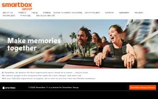 Smartbox Self Storage website