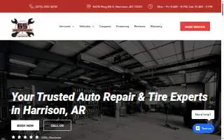 65 Motor Shop and Tire Center website