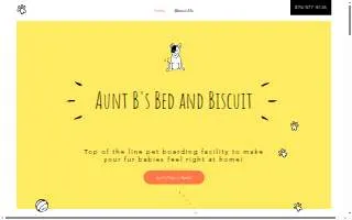 Aunt B's Bed and Biscuit website