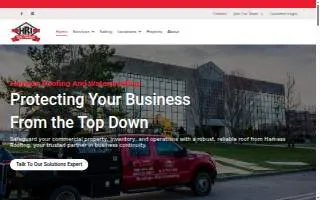 Harness Roofing website