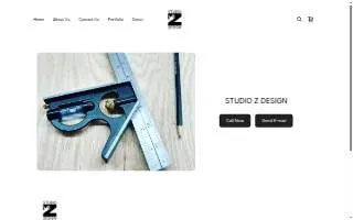 Studio Z Design of Harrison website