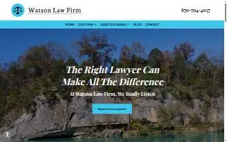 Watson Law Firm website