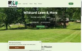 WildCard Lawn & More website