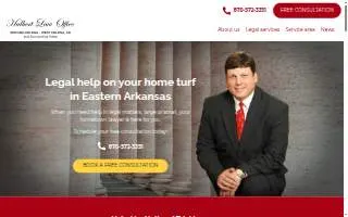 Halbert Law Office website