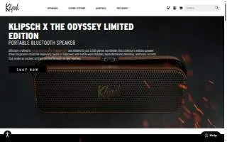 Klipsch Museum of Audio History website