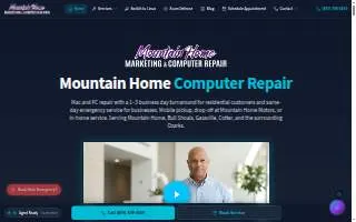 Mountain Home Computer Repair website