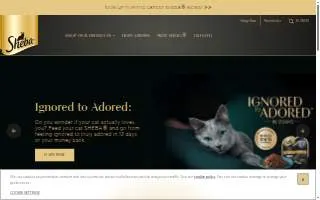 Sheba's website