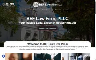 BEF Law Firm, PLLC website