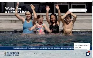 Burton Pools & Spas of Hot Springs website