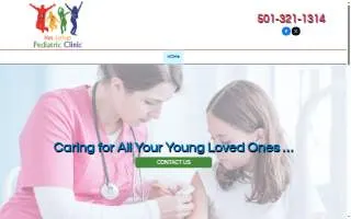 Hot Springs Pediatric Clinic, P.A. website