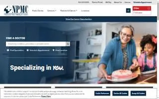 National Park Medical Center website