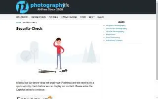 Photography Hot Springs website