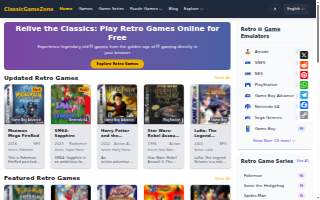 Retro Video Games
