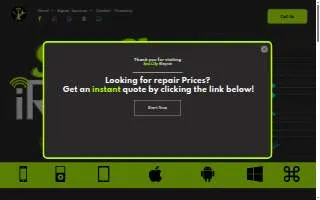 Spa City iRepair website