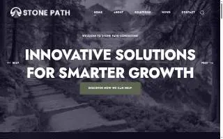 Stone Path Consulting website