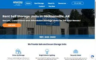 Amazing Storage for all of your Self Storage needs website