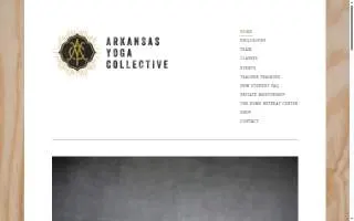 Arkansas Yoga Collective of Jacksonville website