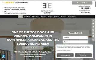 Elite Entries Doors & Windows website