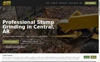 Flash Stump Grinding website