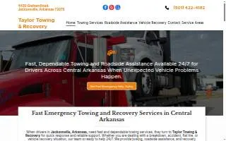 Taylor Towing & Recovery of Jacksonville website