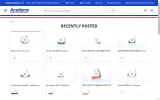 Academy Sports + Outdoors of Jonesboro website