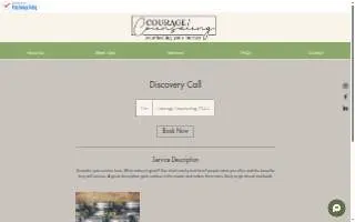 Courage Counseling, PLLC website