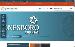 Jonesboro Sign Company website