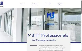 M3 IT Professionals website