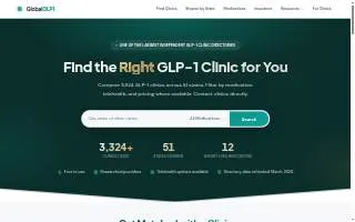 Nea Medical Weight Loss website