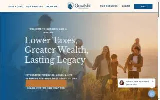 Quraishi Law Firm website