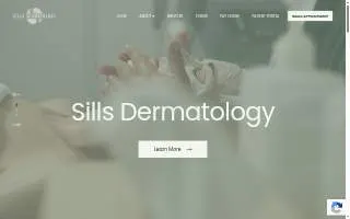 Sills Dermatology website