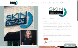 SKIN Dermatology Practitioner website