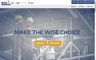 Wise Staffing Group of Jonesboro website