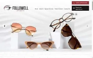 Followell Optometry website
