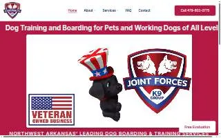 Joint Forces K9 Group of Lowell website