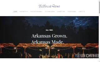 BoBrook Farms website