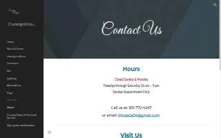 ConsignDesign website
