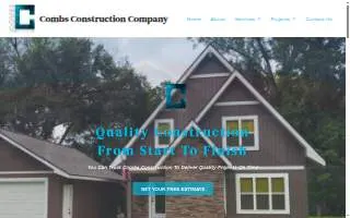 Combs Construction Company website