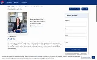 Heather Hendricks | ERA Doty Real Estate website