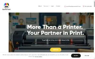Ozark Print Market website